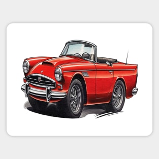 Cartoon drawings of sunbeam tiger Magnet